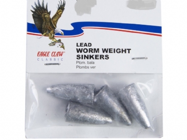 EAGLE CLAW LEAD WORM WEIGHTS